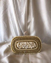Aya Crystal Bag Gold