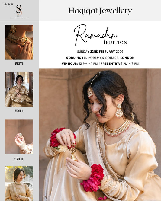 THE SS EDIT - RAMADAN EDITION - 22ND FEBRUARY 2026 (NOBU HOTEL, LONDON)
