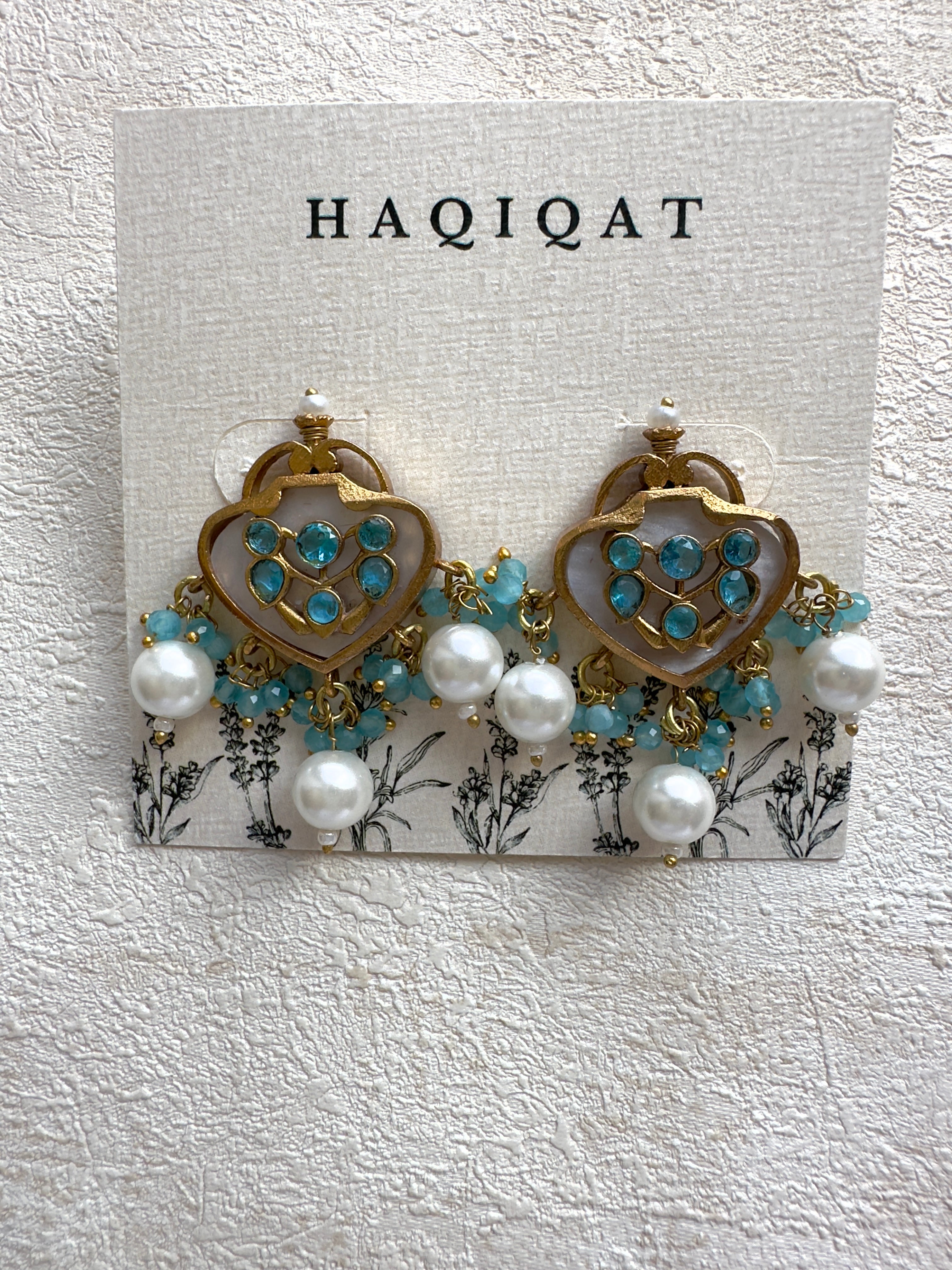Ronak Blue: Earrings