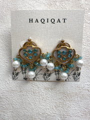 Ronak Blue: Earrings