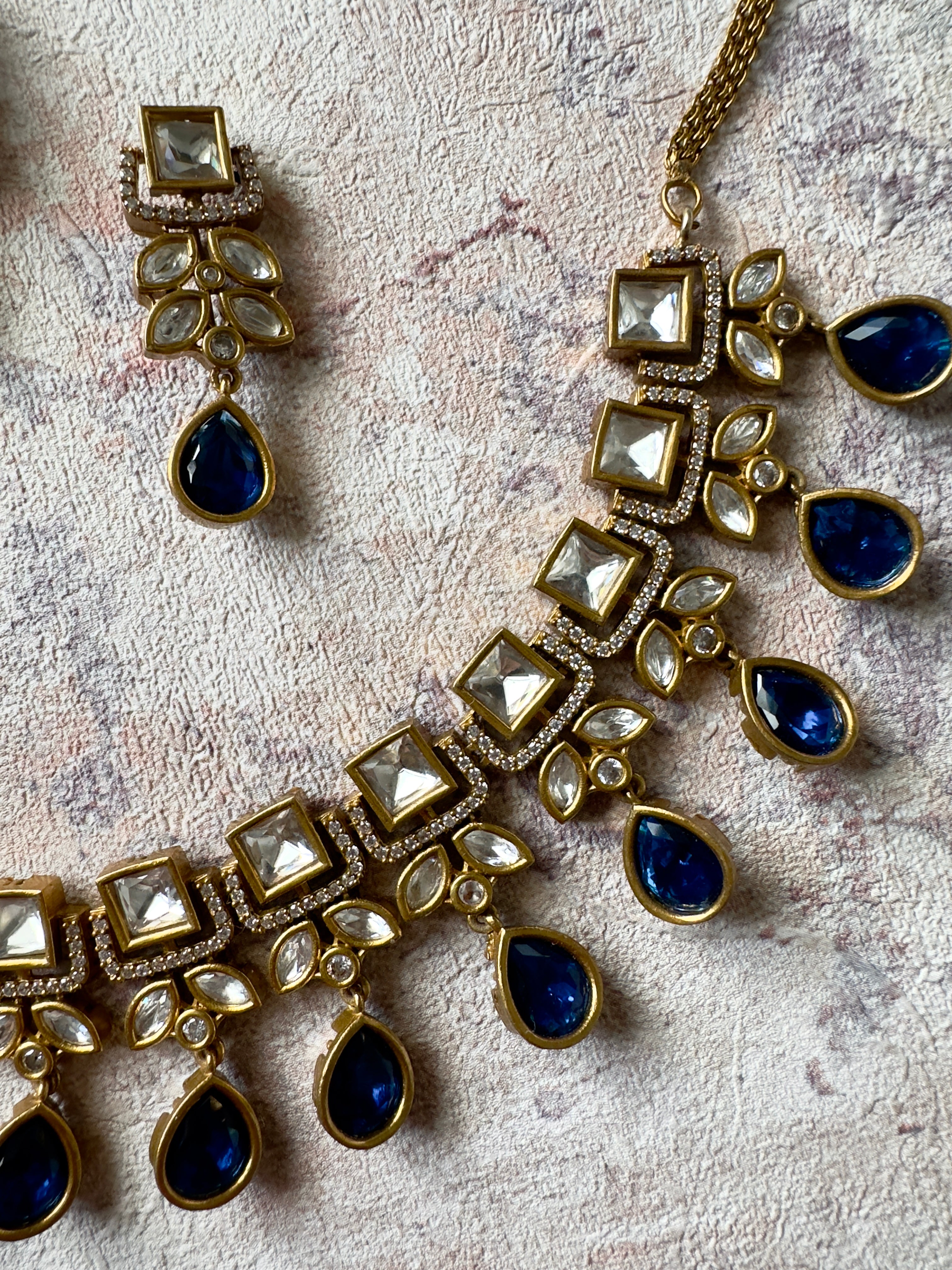 Neelam: necklace set – Haqiqat Jewellery