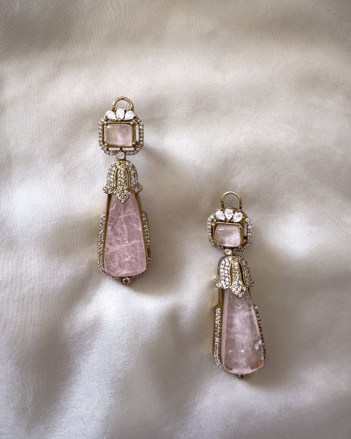 Layla: Baby Pink Earrings 