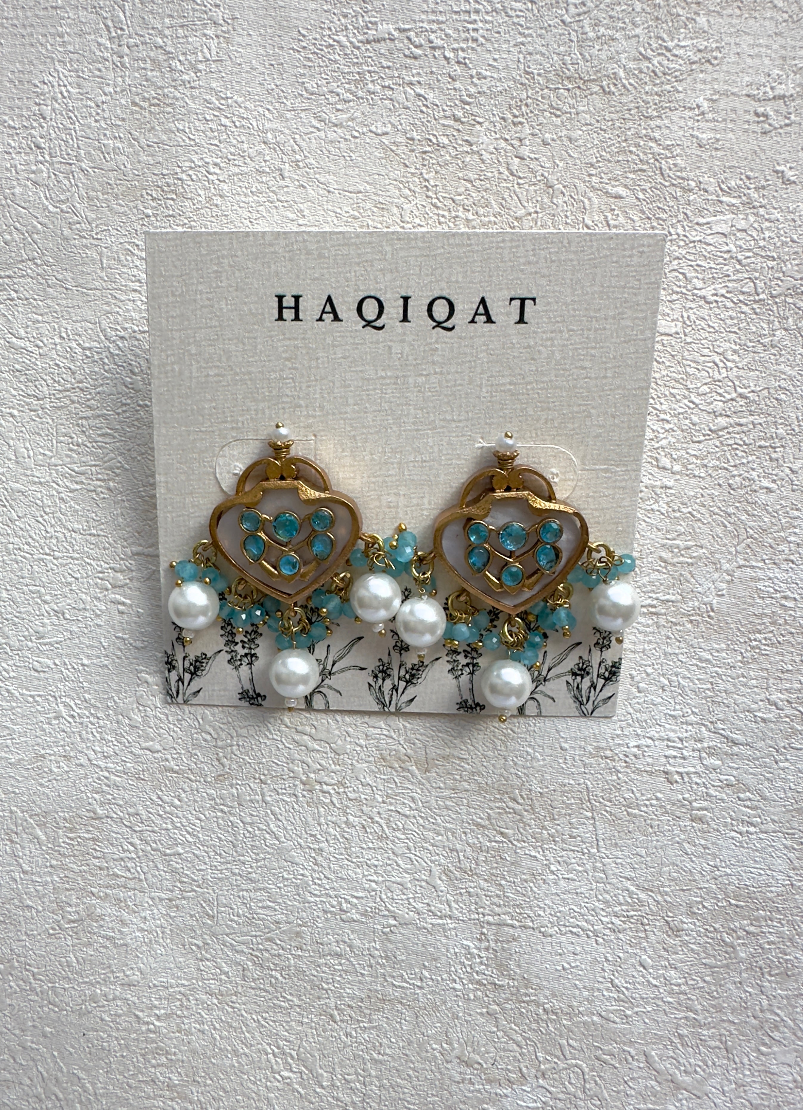 Ronak Blue: Earrings