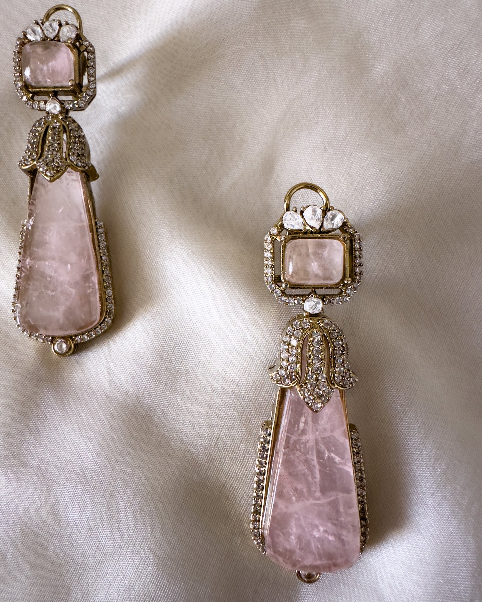 Layla: Baby Pink Earrings 